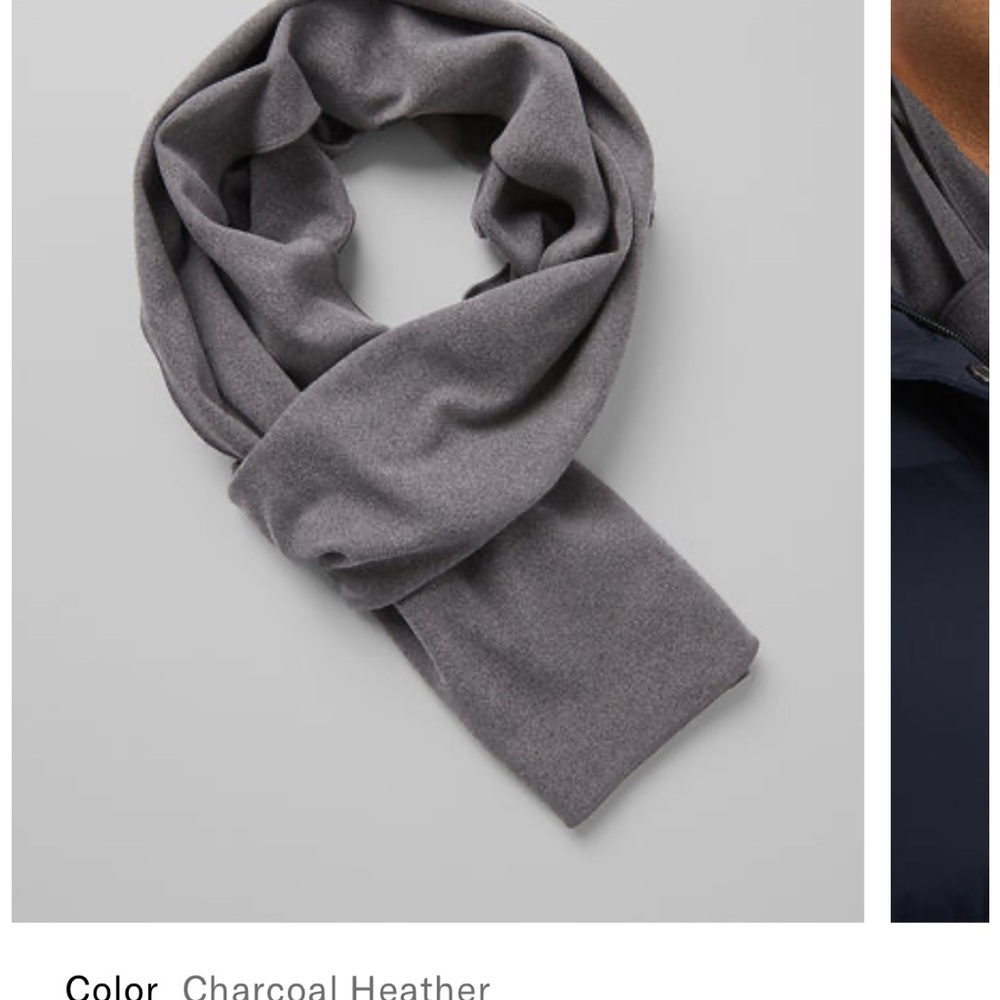 32 degrees Charcoal fog Scarf new